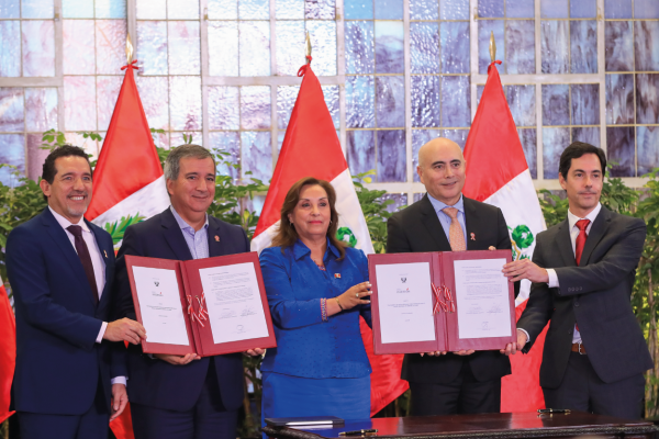 President of Peru Endorses Aqualia’s First Wastewater Treatment Project in the Country